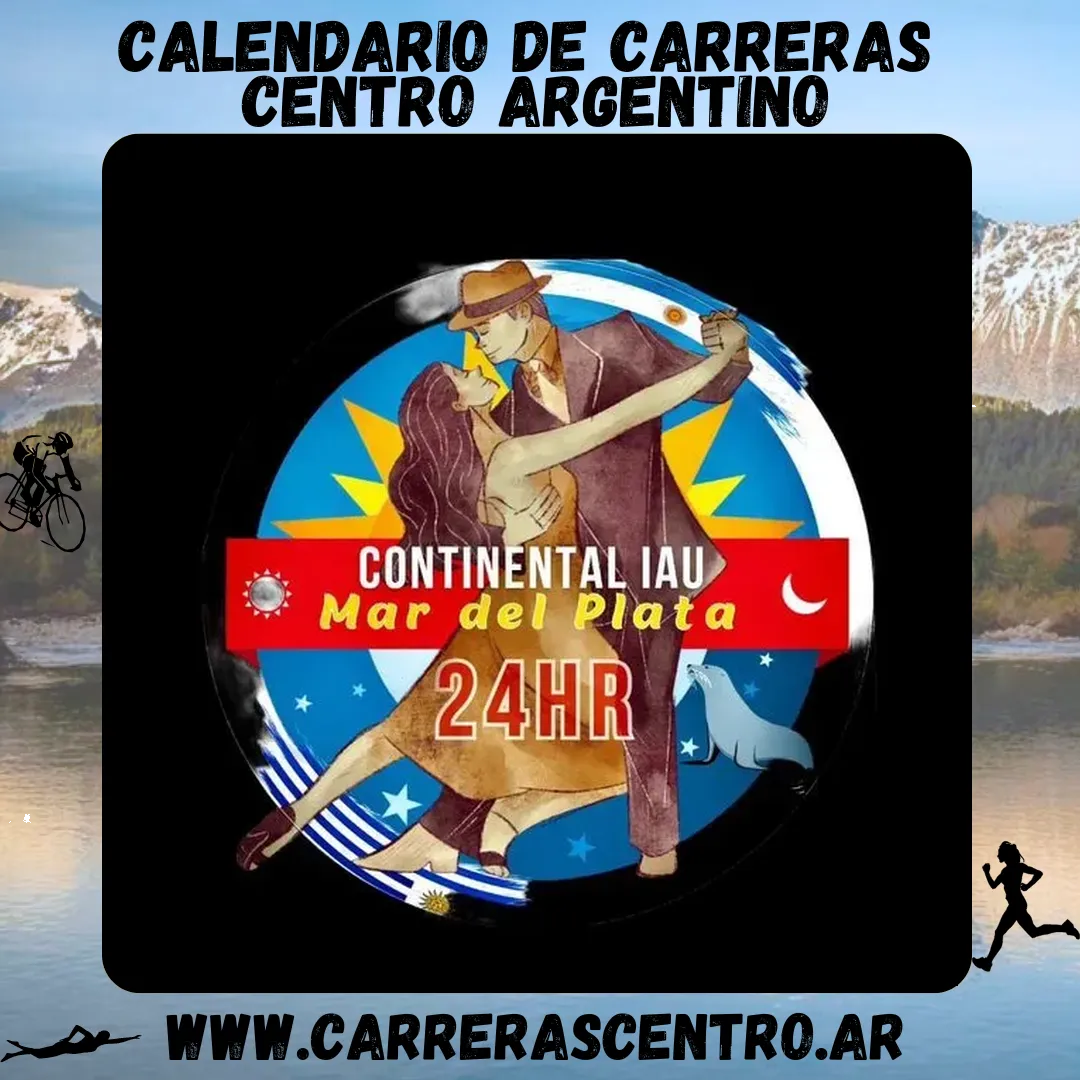 Flyer de Ultramaratón Mar del Plata 2024
