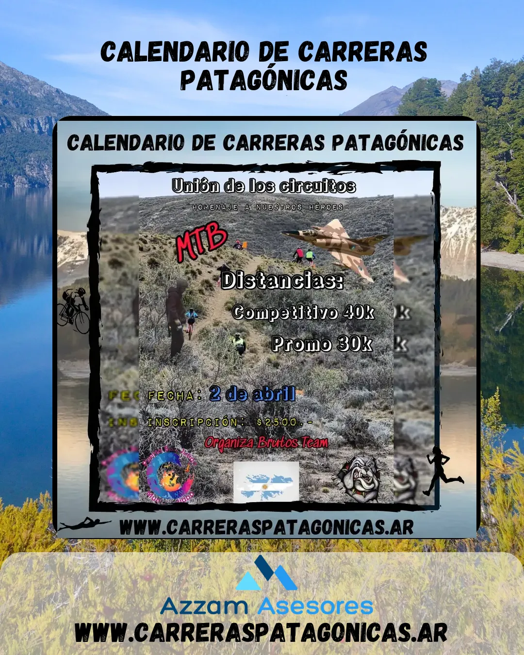 Flyer de Unión de Los Circuitos 2023