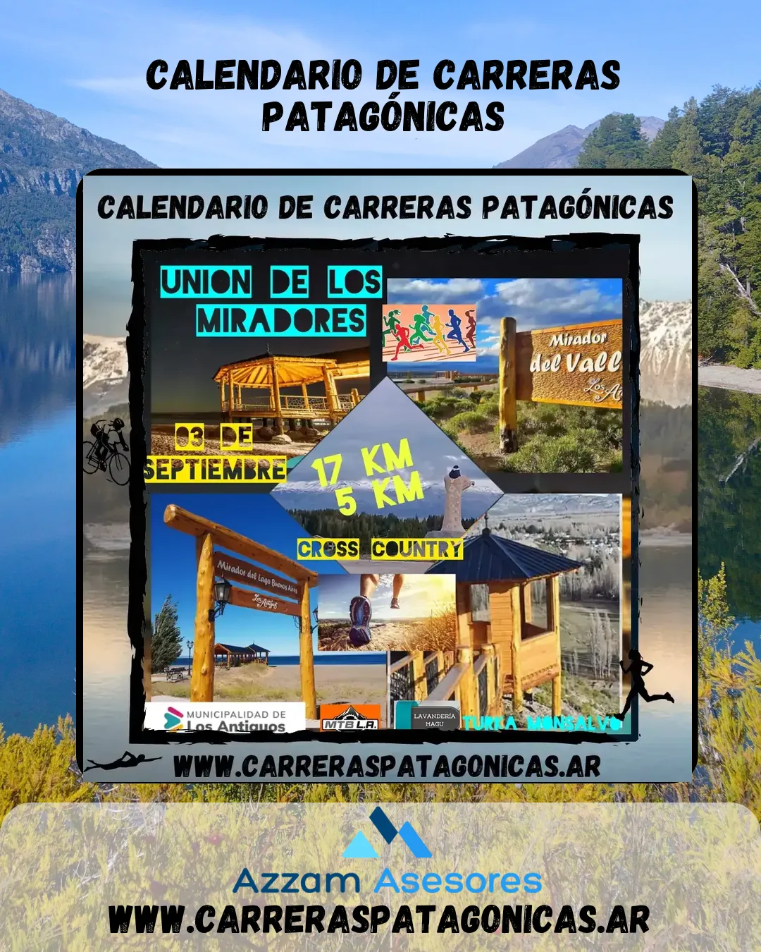 Flyer de Unión de Los Miradores 2023