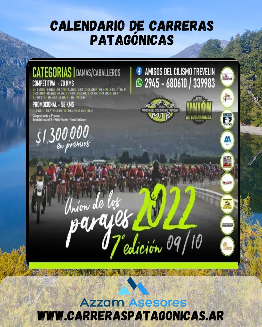 Flyer de UNIÓN DE LOS PARAJES 2022 – 7° EDICIÓN 2022