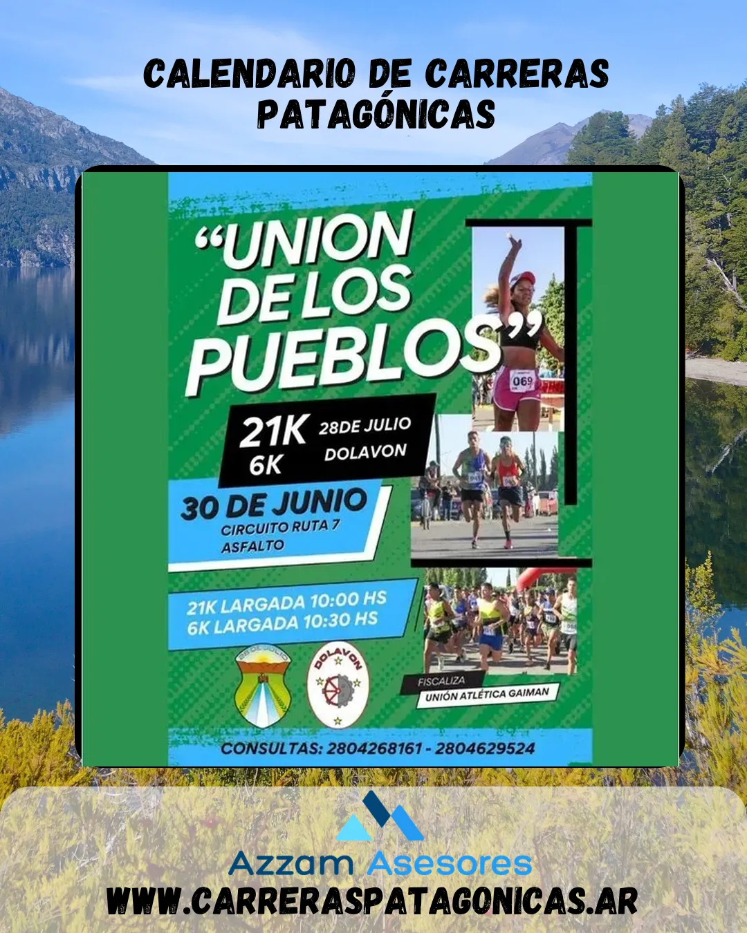 Flyer de Unión de los Pueblos 2024