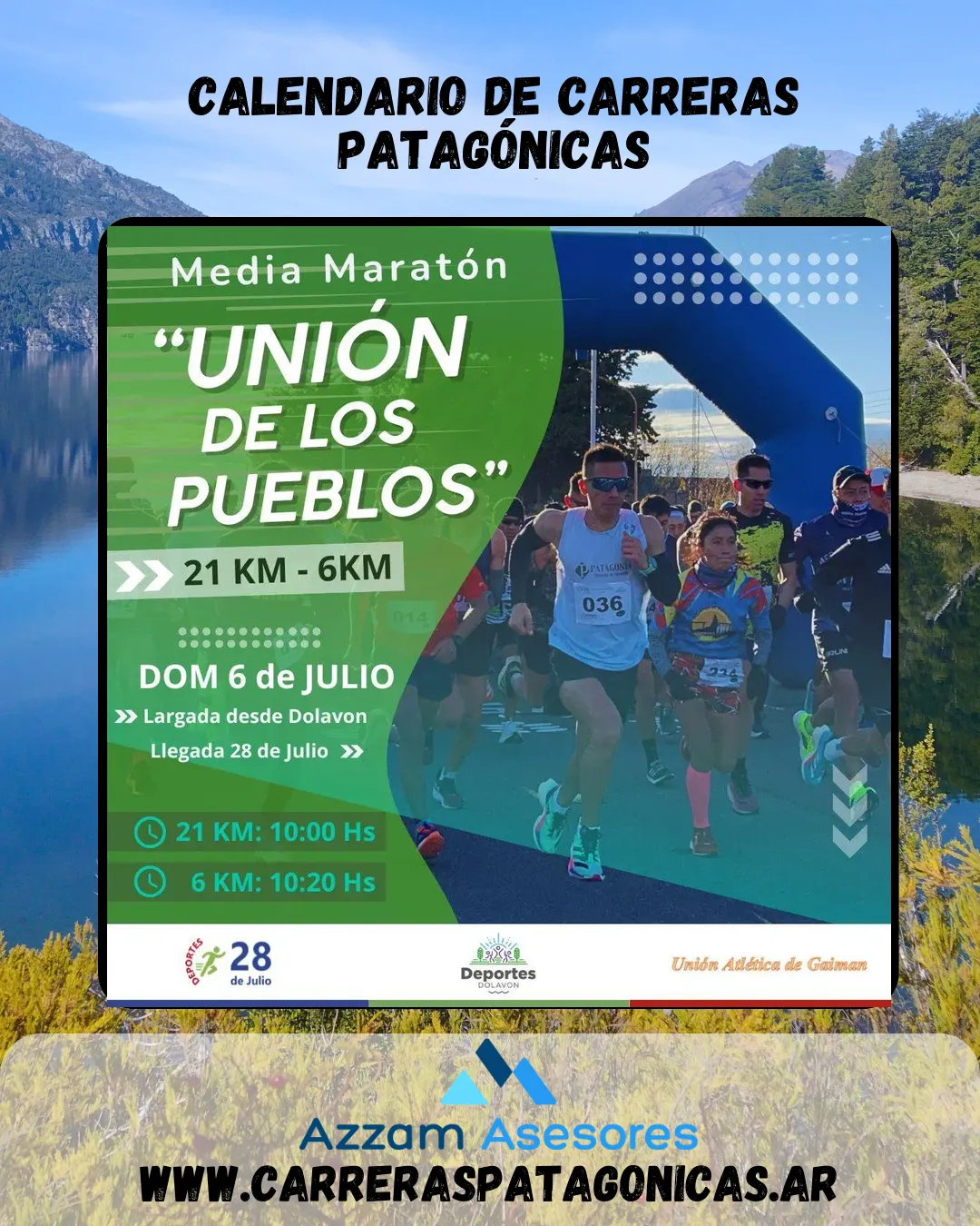 Flyer de Unión de los Pueblos 2025