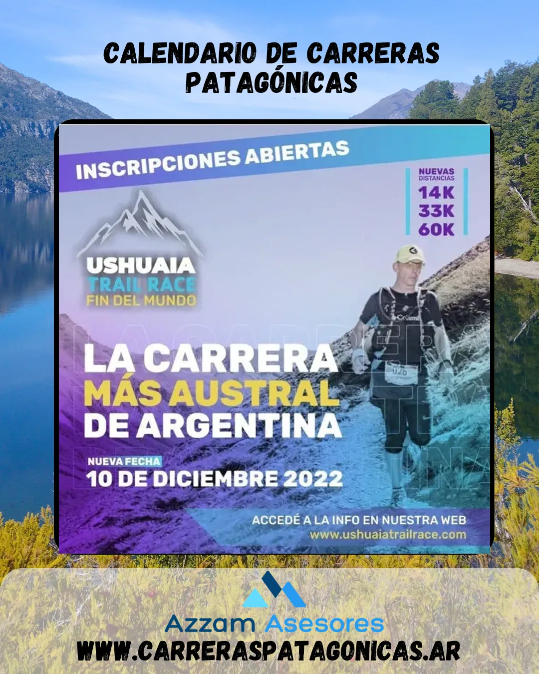 Flyer de USHUAIA TRAIL RACE 2022