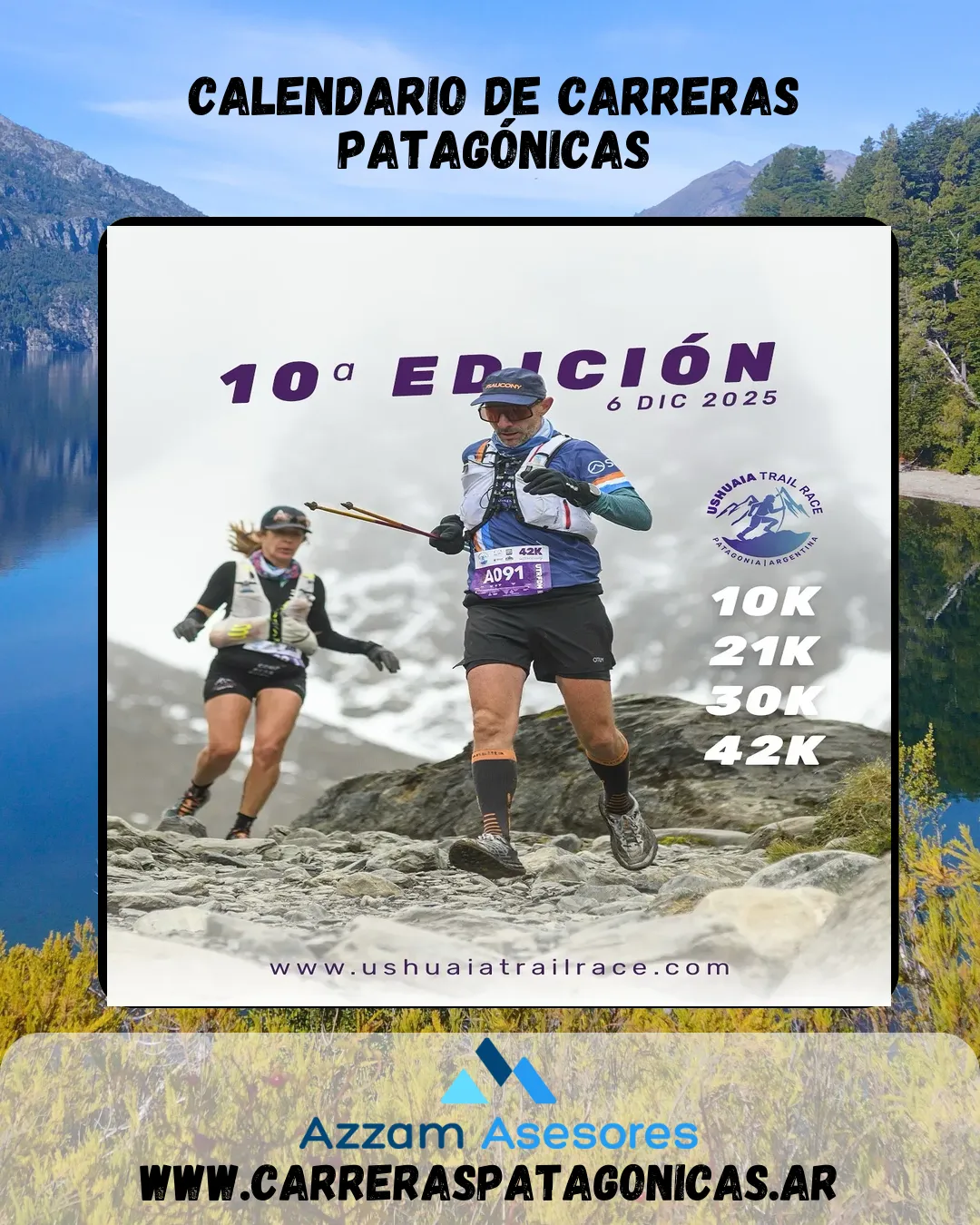 Flyer de USHUAIA TRAIL RACE 2025