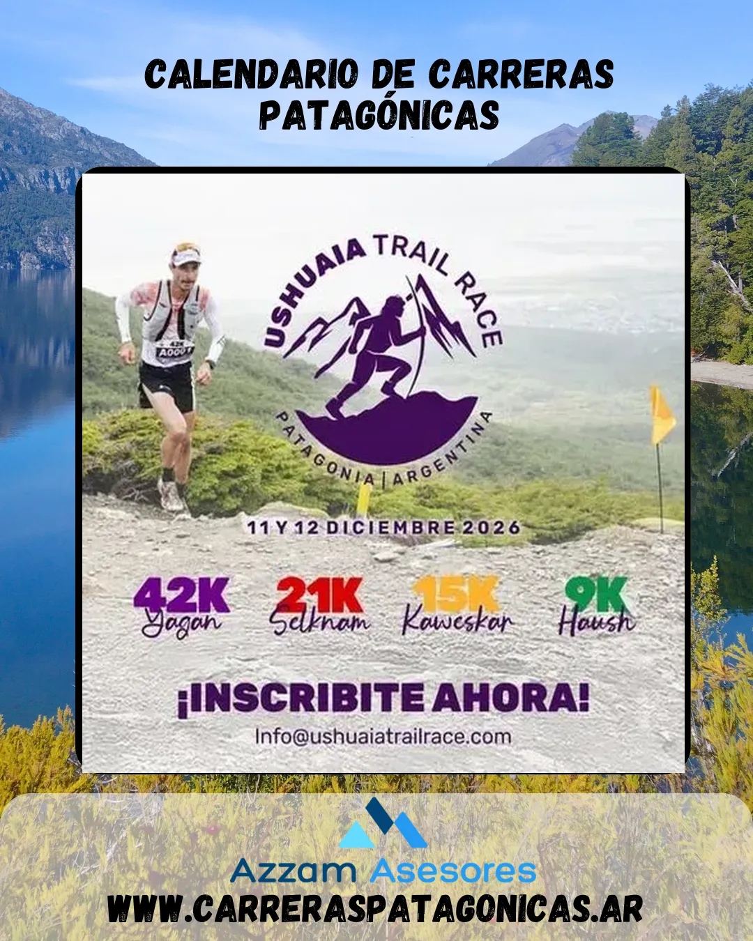 Flyer de USHUAIA TRAIL RACE 2026