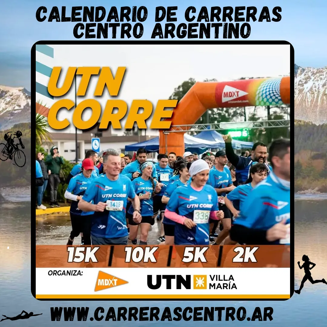 Flyer de UTN Corre 2025