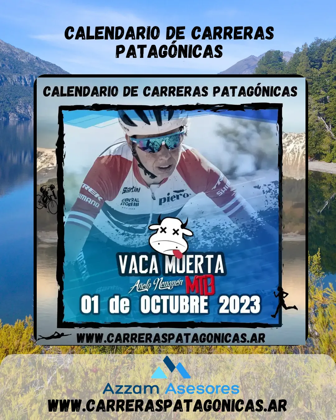 Flyer de Vaca Muerta MTB 2023