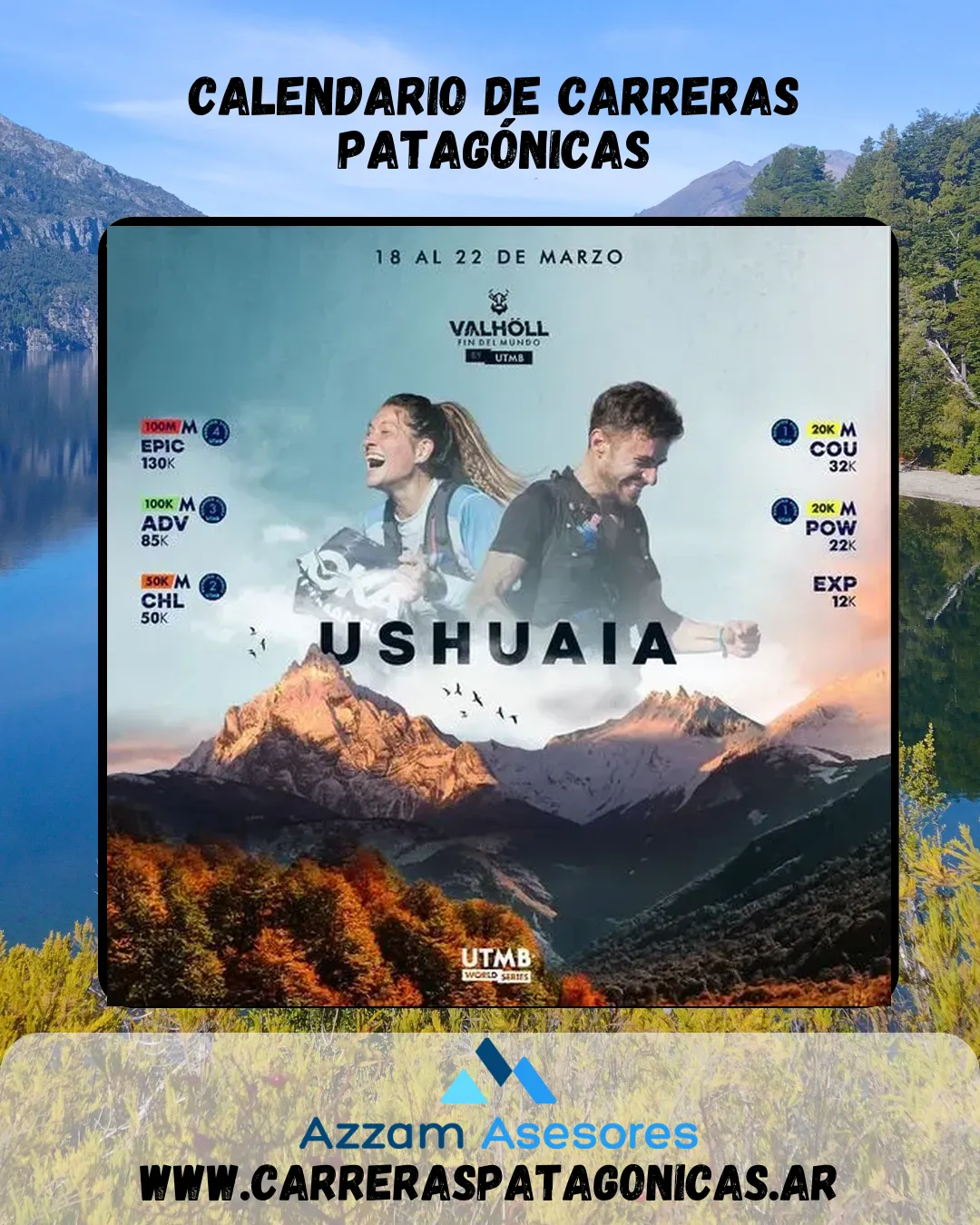 Flyer de Valhöll Fin del Mundo by UTMB 2025