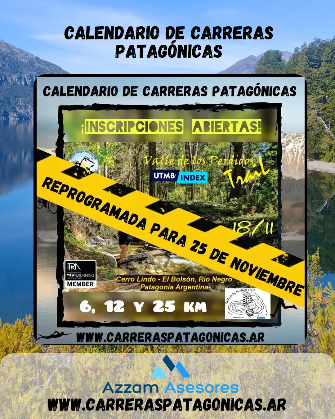 Flyer de VALLE DE LOS PERDIDOS TRAIL 2023