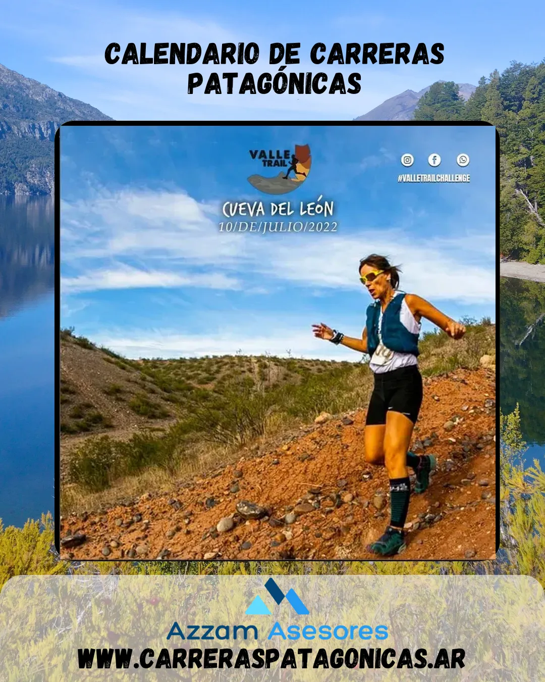 Flyer de VALLE TRAIL – EDICIÓN CUEVA DEL LEON 2022