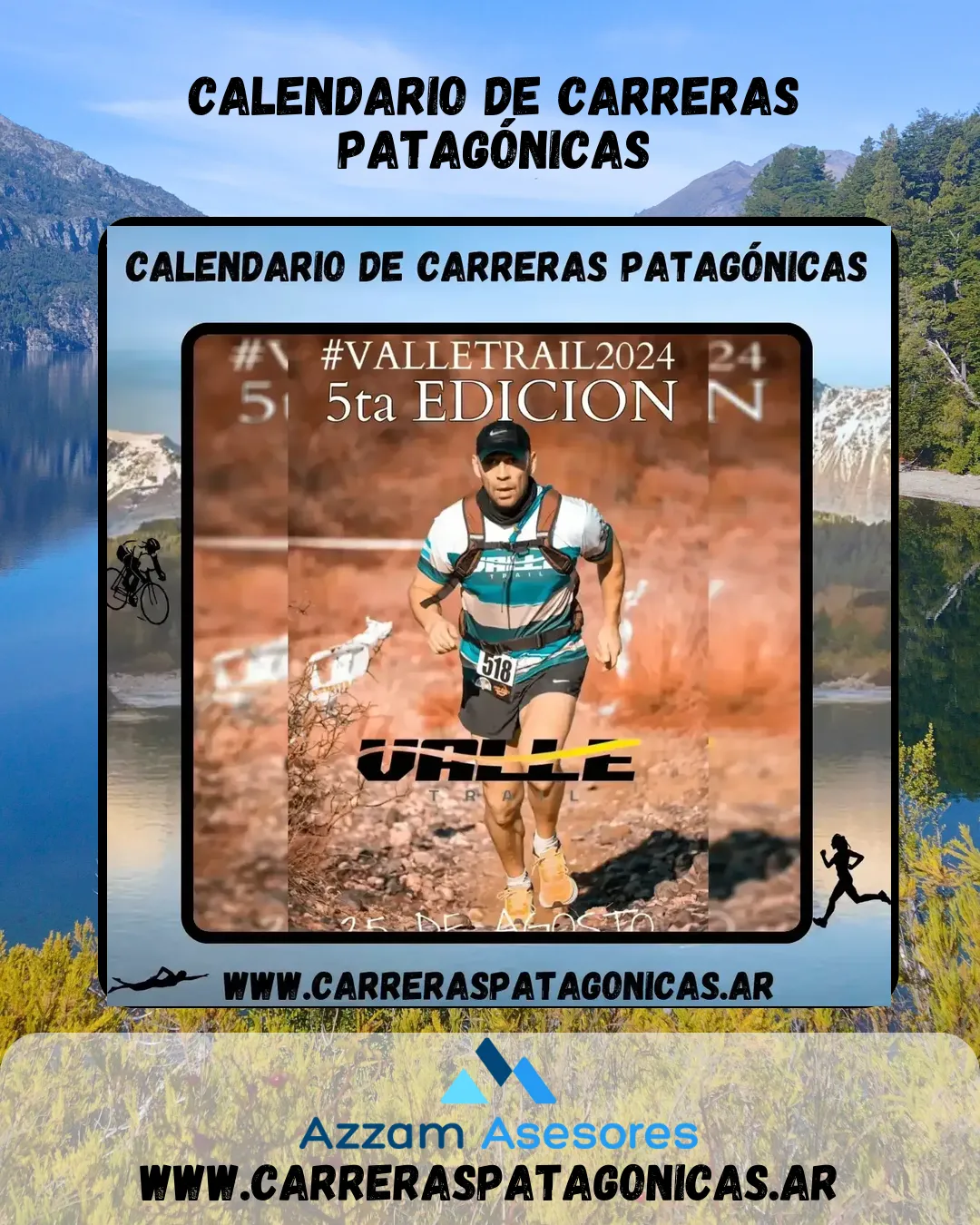 Flyer de Valle Trail 2024