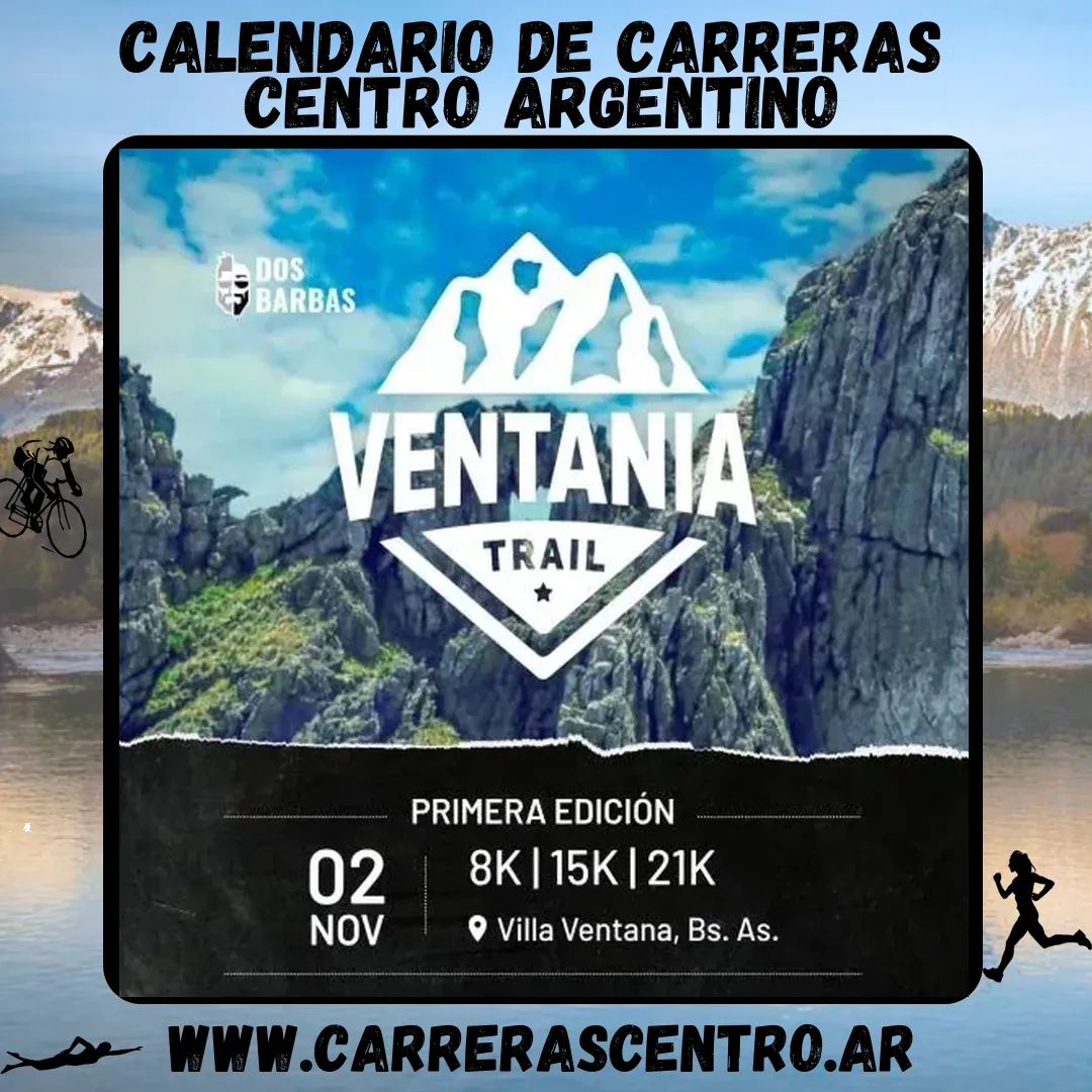 Flyer de Ventania Trail 2025