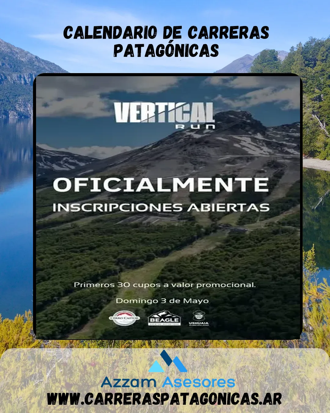 Flyer de Vertical Run 2026
