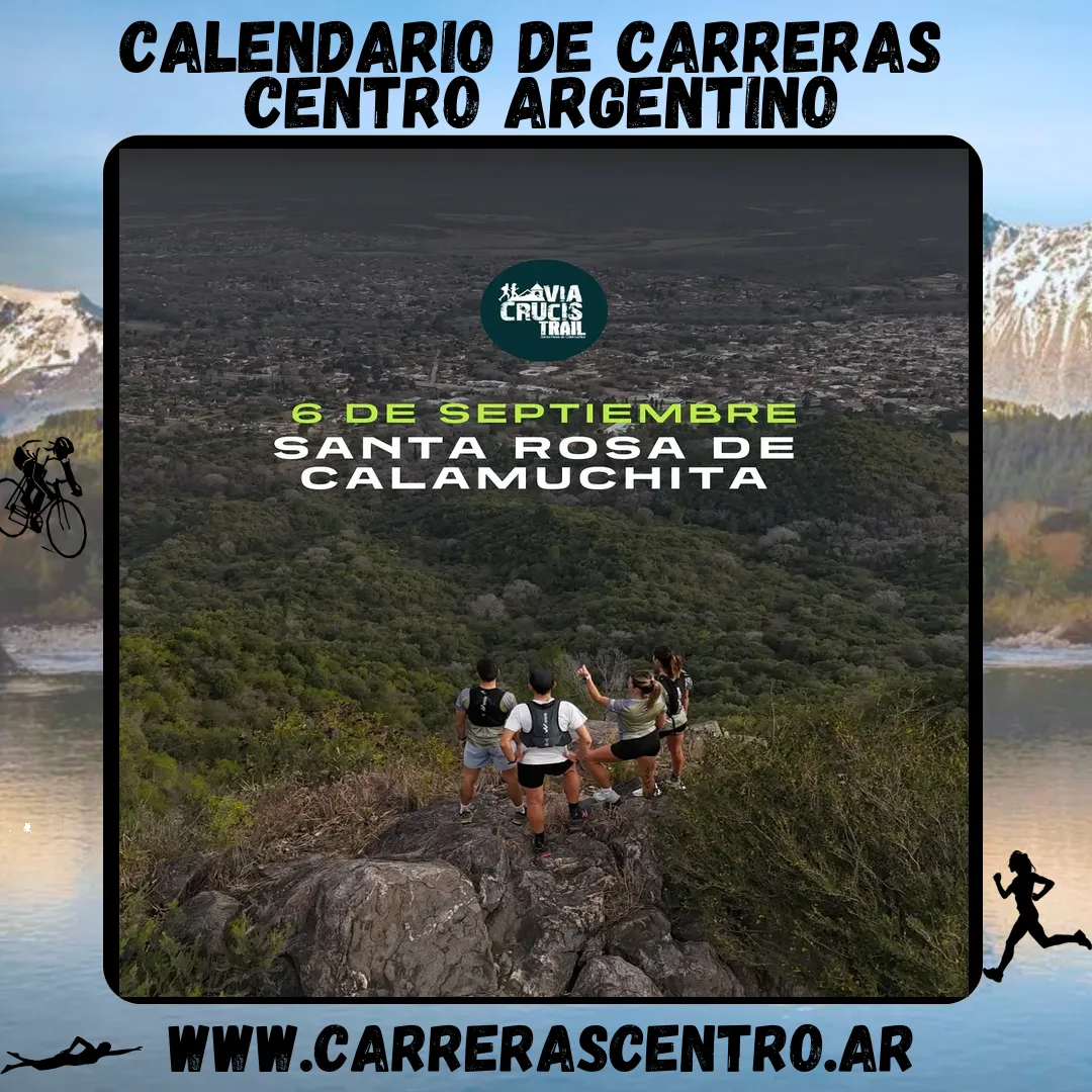 Flyer de Vía Crucis Trail 2025