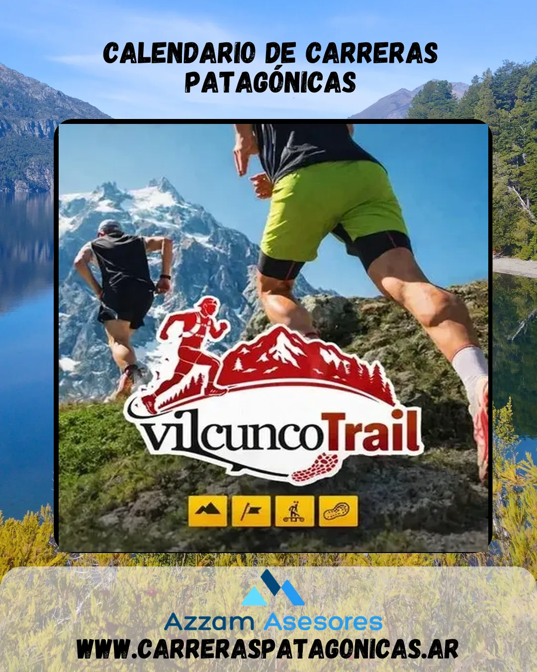 Flyer de Vilcunco Trail 2026