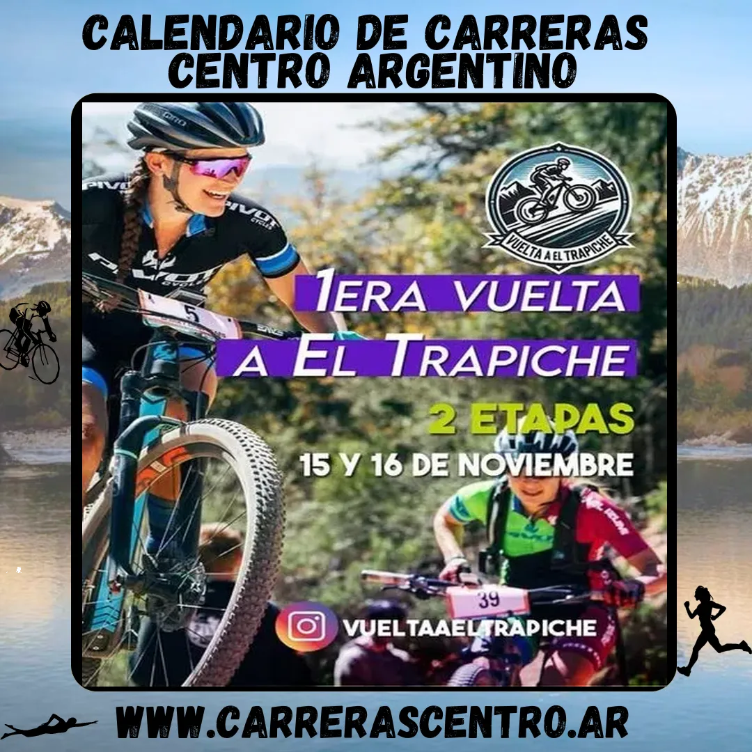 Flyer de Vuelta a El Trapiche 2025