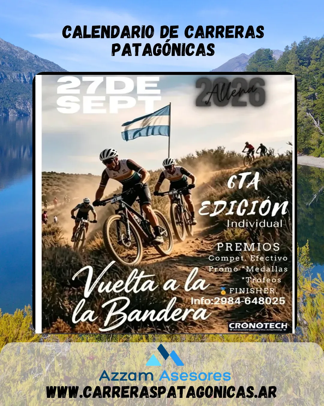 Flyer de Vuelta a la Bandera MTB 2026