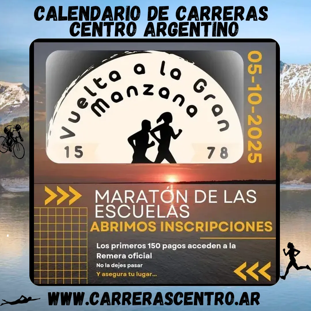 Flyer de Vuelta a la Gran Manzana 2025
