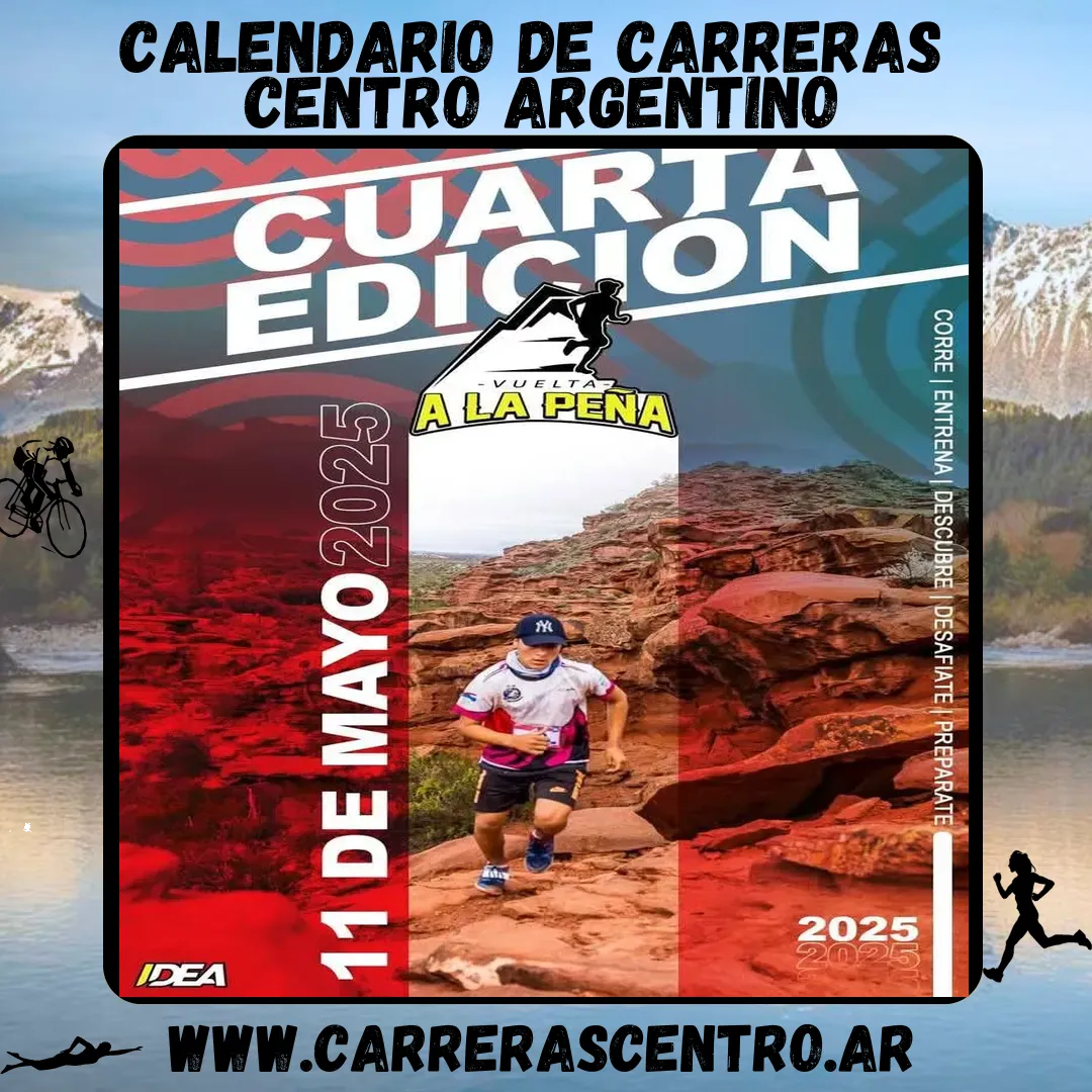 Flyer de Vuelta a la Peña 2025