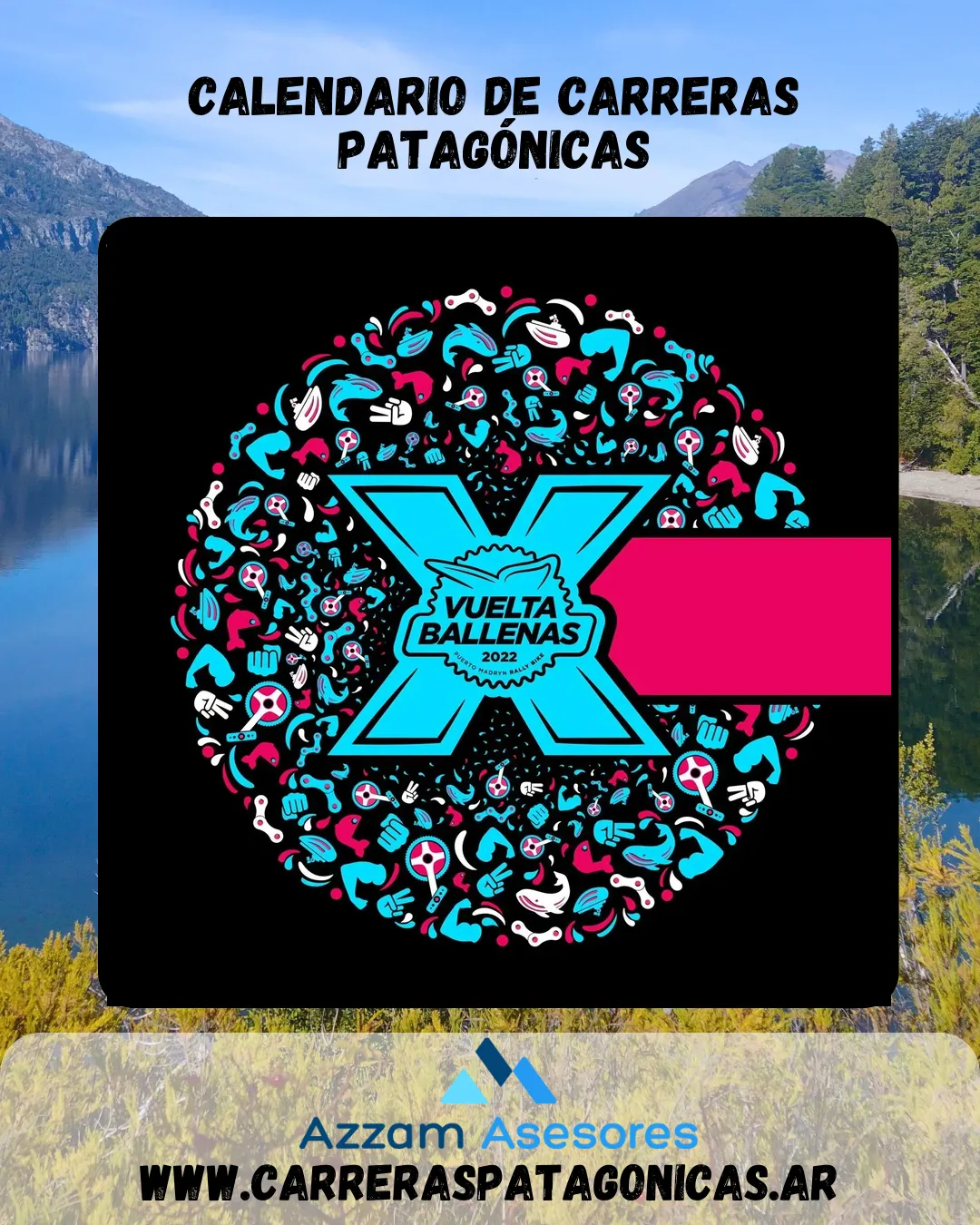 Flyer de Vuelta Ballenas 2022