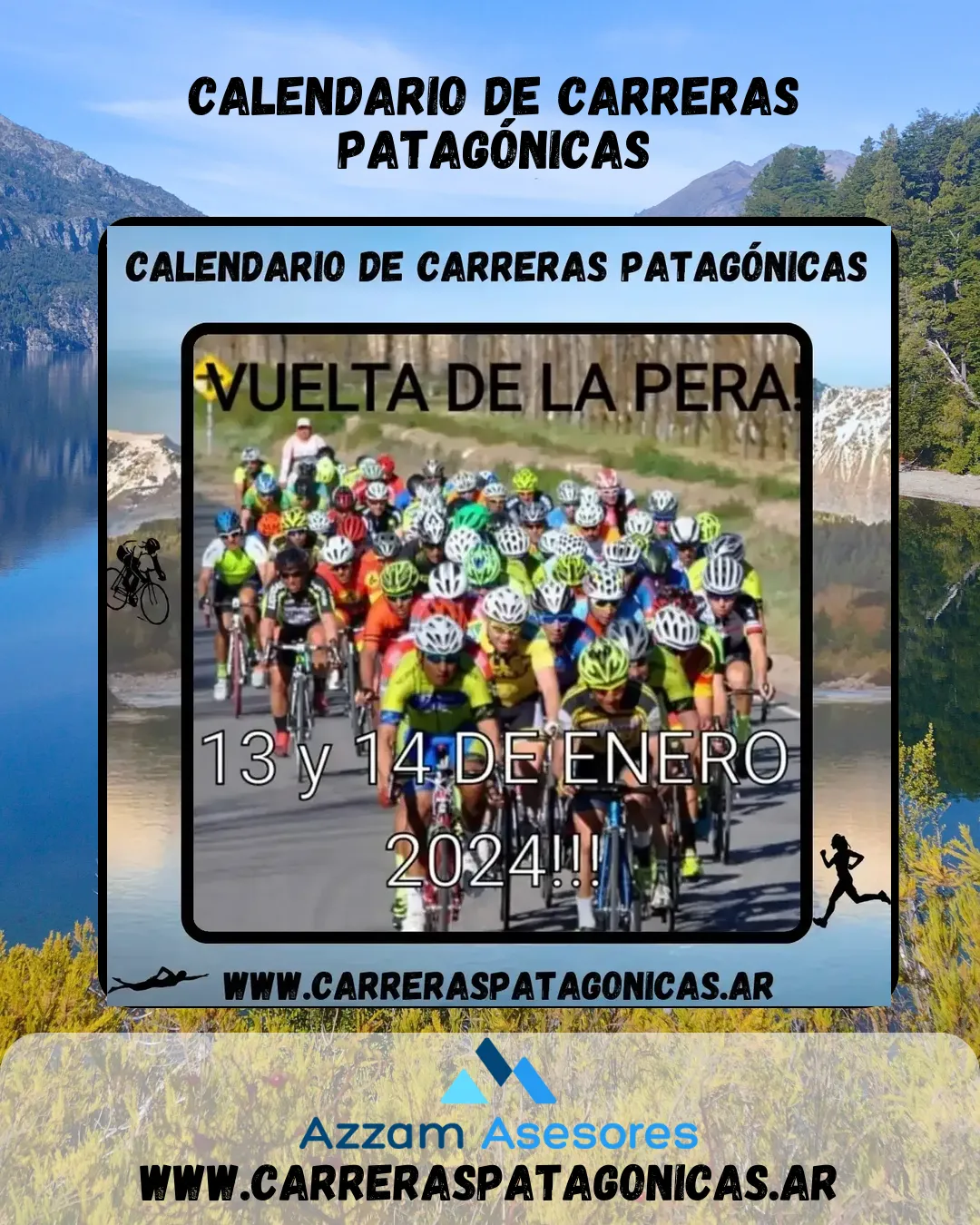 Flyer de Vuelta de la Pera 2024