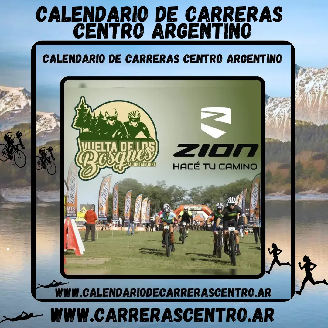 Flyer de Vuelta de los Bosques MTB 2024