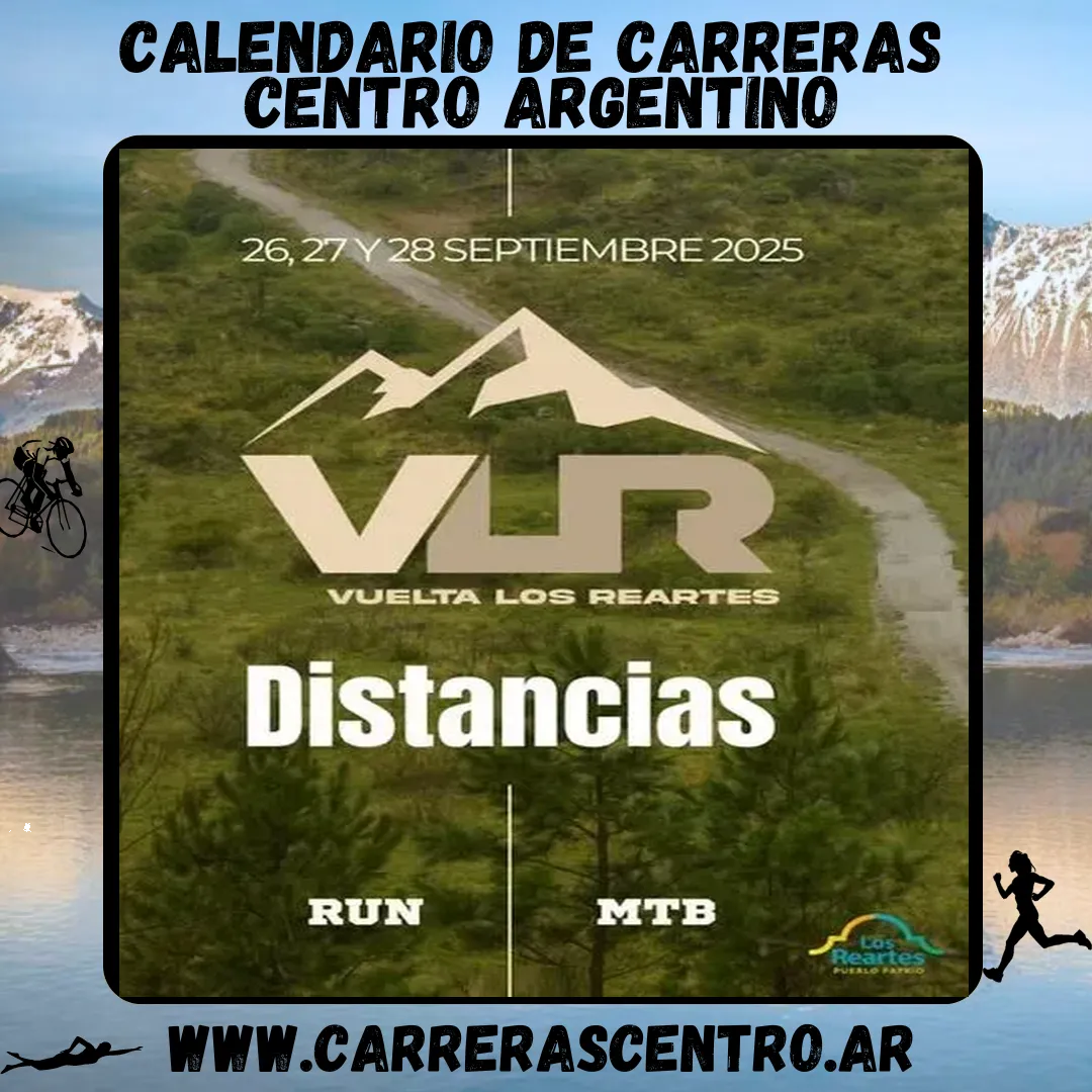 Flyer de Vuelta Los Reartes 2025