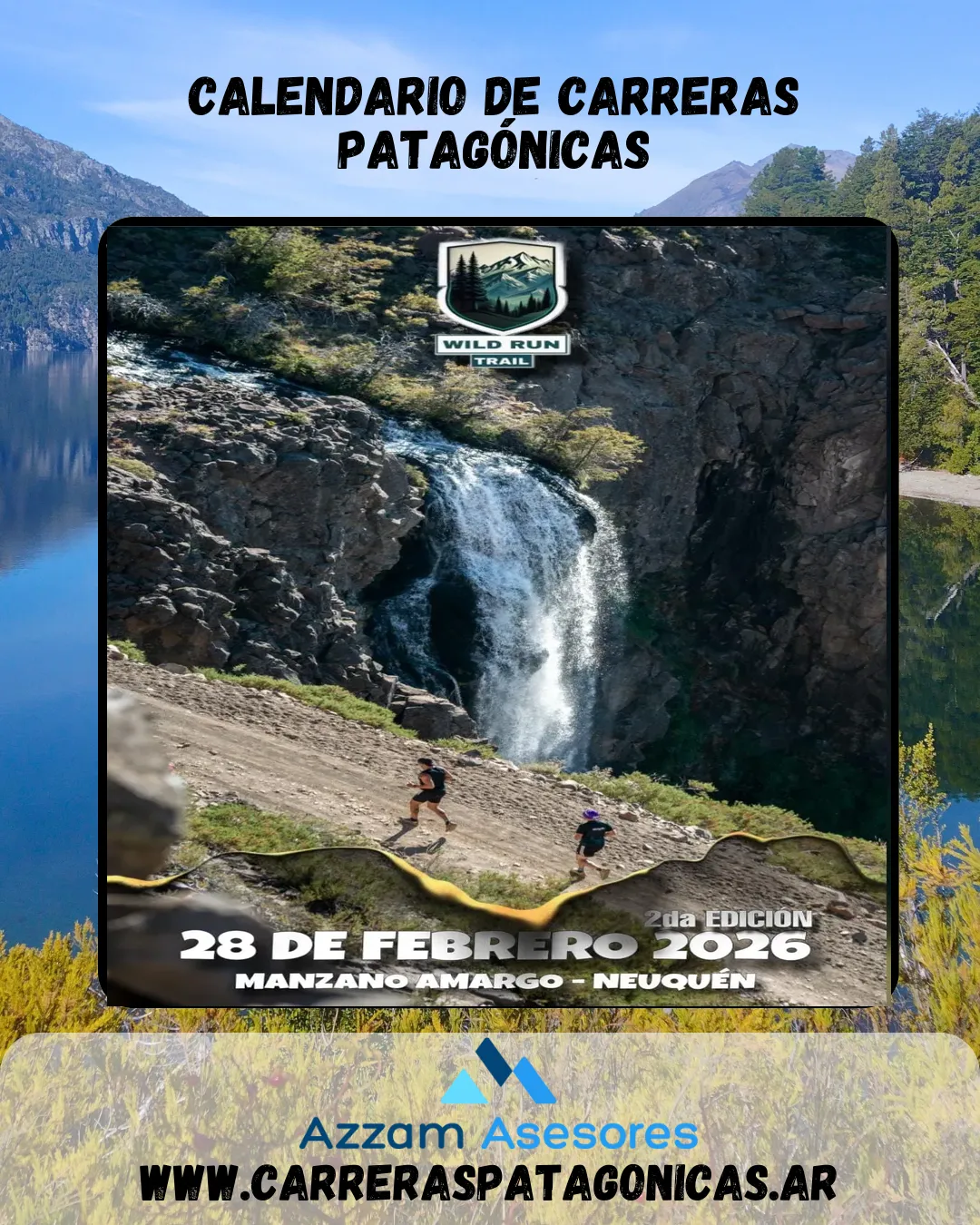 Flyer de Wild Run Trail 2026