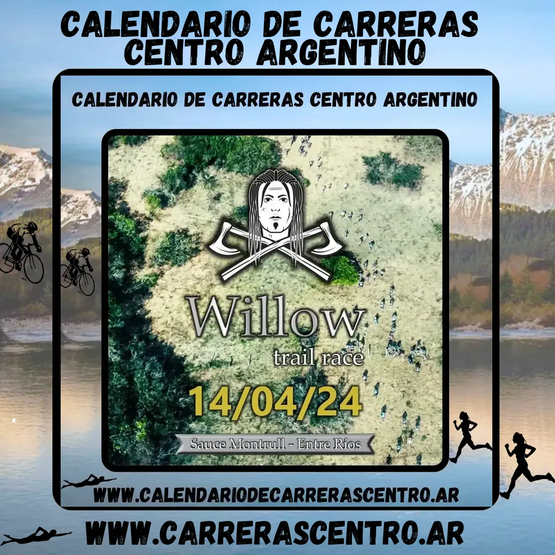 Flyer de Willow Trail Race 2024