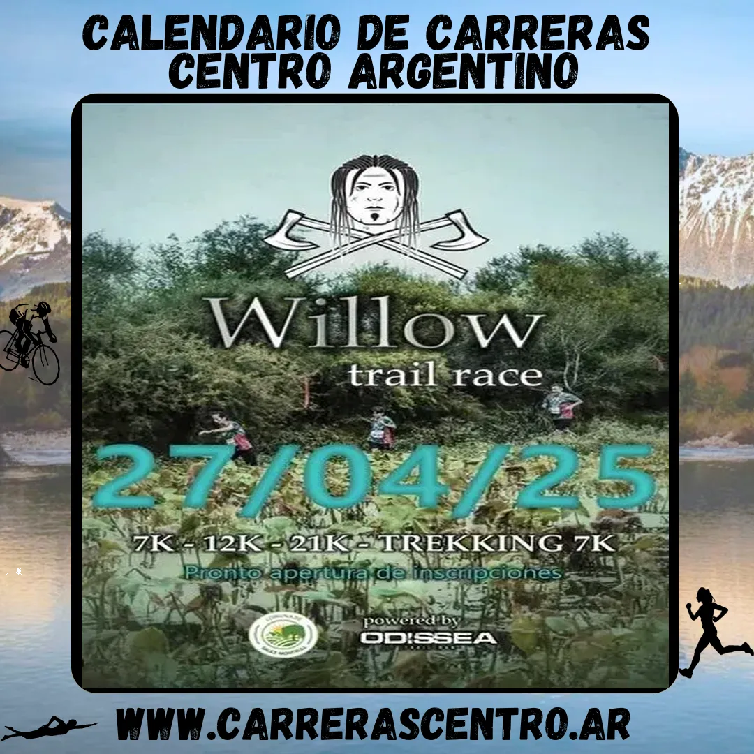 Flyer de Willow Trail Race 2025