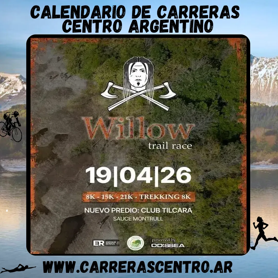 Flyer de Willow Trail Race 2026