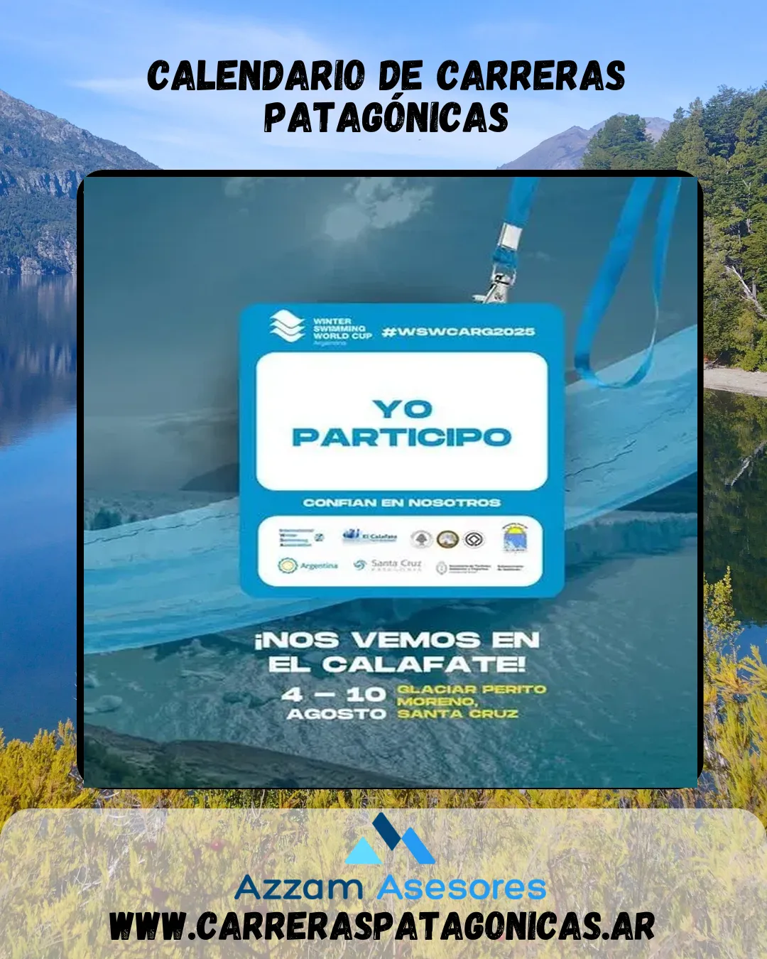 Flyer de Winter Swimming World Cup 2025