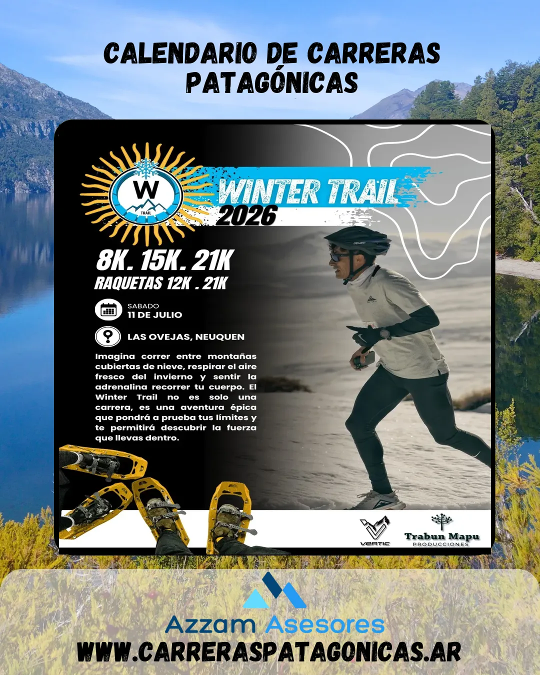 Flyer de Winter Trail 2026