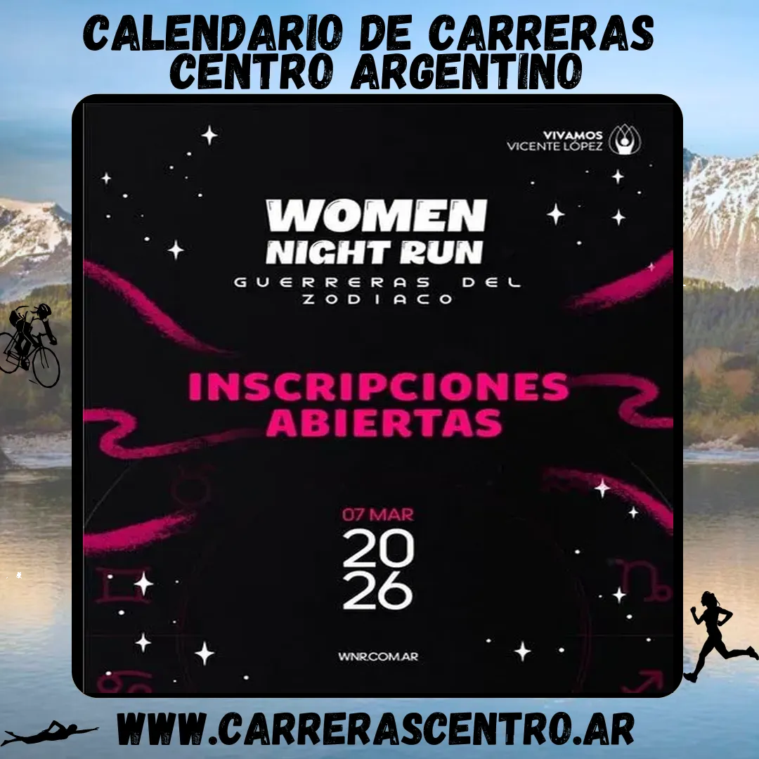 Flyer de Women Night Run 2026