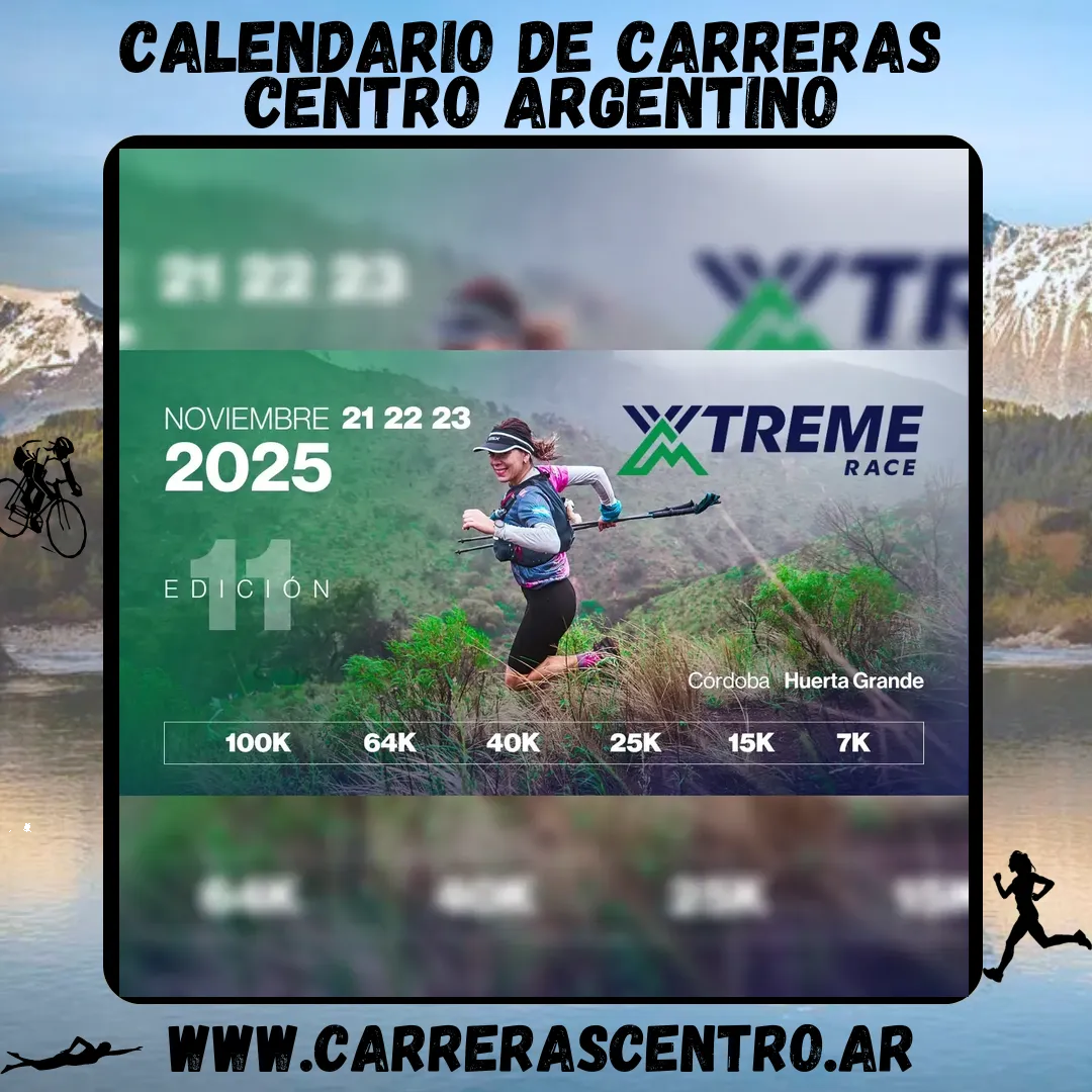 Flyer de Xtreme Race 2025