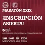 Flyer de XXIX Maratón del Club Lanús 2025