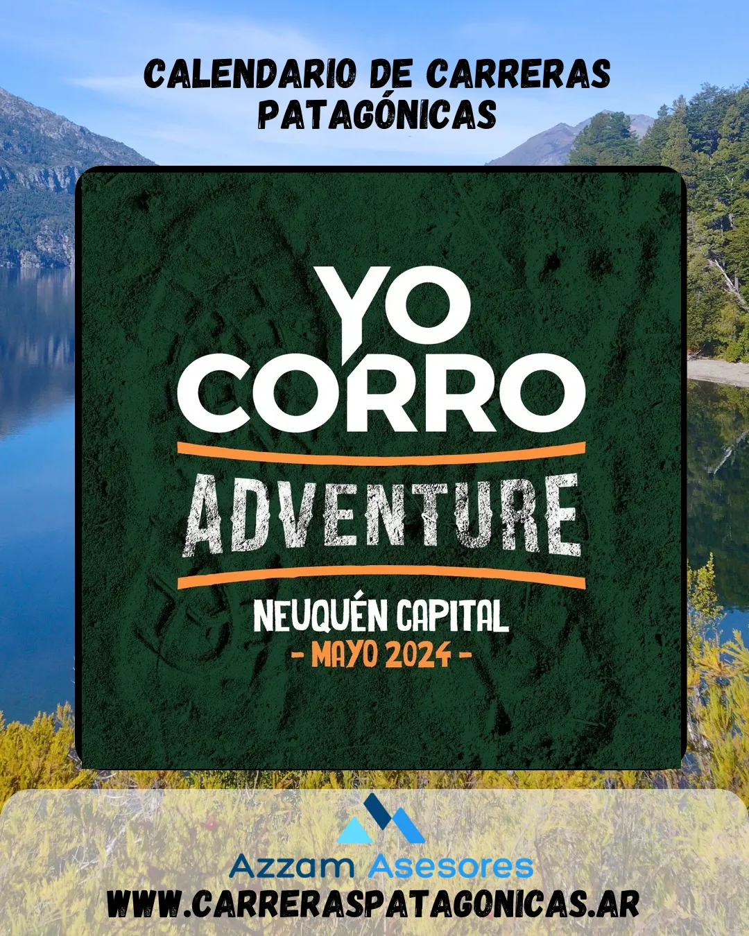 Flyer de Yo Corro Adventure 2024