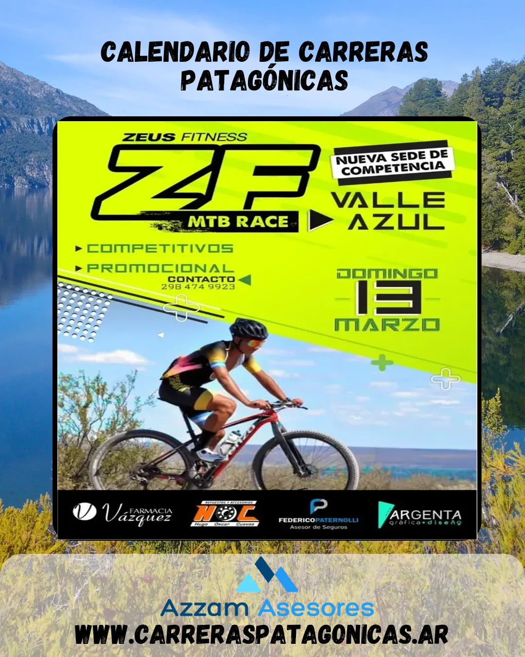 Flyer de ZEUS FITNESS MTB RACE 2022